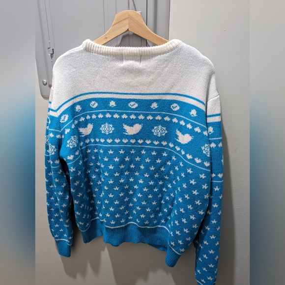 Rare! Twitter Employee Exclusive Ugly Holiday Sweater - Picture 2 of 5